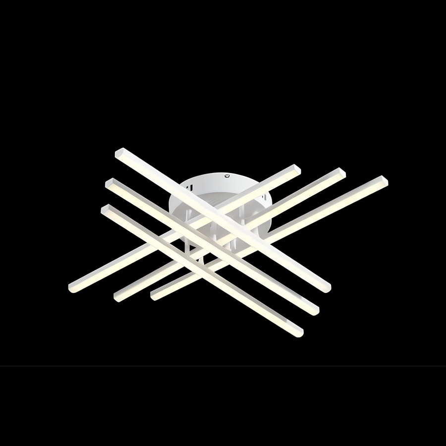 Πολυέλαιος GIO LED, 82W, Κρύο/Ζεστό/Ουδέτερο φως, Λευκό