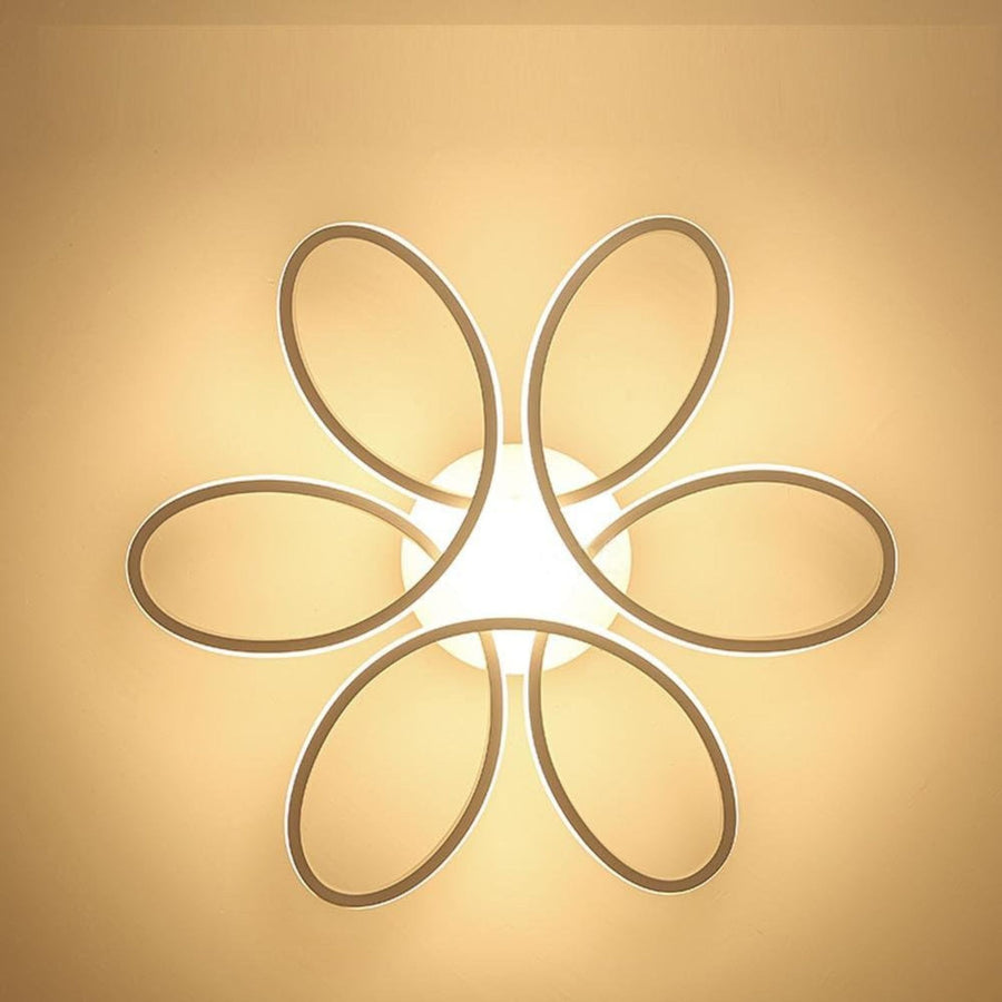Πολυέλαιος LED με τηλεχειριστήριο ELIZA, 65W, Κρύο/Ζεστό/Ουδέτερο φως, Ρυθμιζόμενο, Λευκό