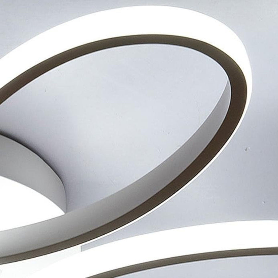 Πολυέλαιος LED με τηλεχειριστήριο ELIZA, 65W, Κρύο/Ζεστό/Ουδέτερο φως, Ρυθμιζόμενο, Λευκό