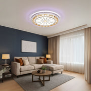 LED πολυέλαιος με τηλεχειριστήριο Miralux, 96W, Cold/Hot/RGB φως, ασταθές, μαύρο
