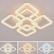 LED LED Astrid με τηλεχειριστήριο, Daisy, White, Crystals