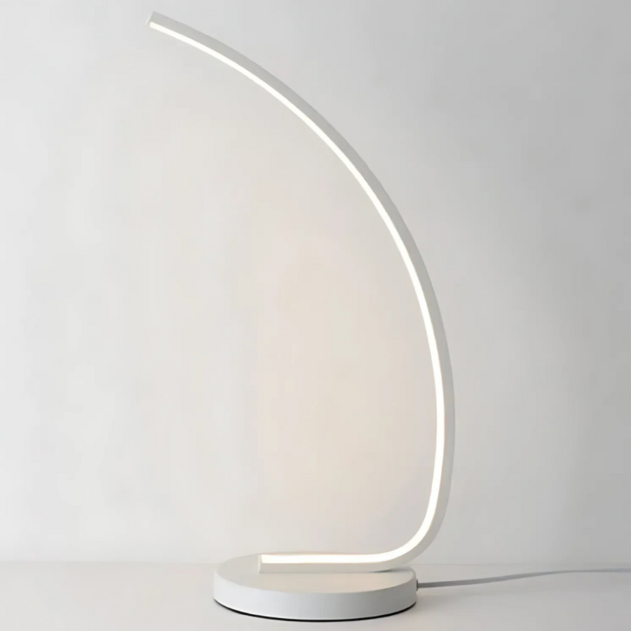 LED Veioza Nemesis, 10W, Κρύο/Ζεστό/Ουδέτερο φως, Μεταλλικό και Ακρυλικό, Λευκό