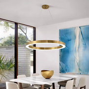 LED LED Anina, 24W, κρύο/ζεστό/ουδέτερο φως, χρυσό