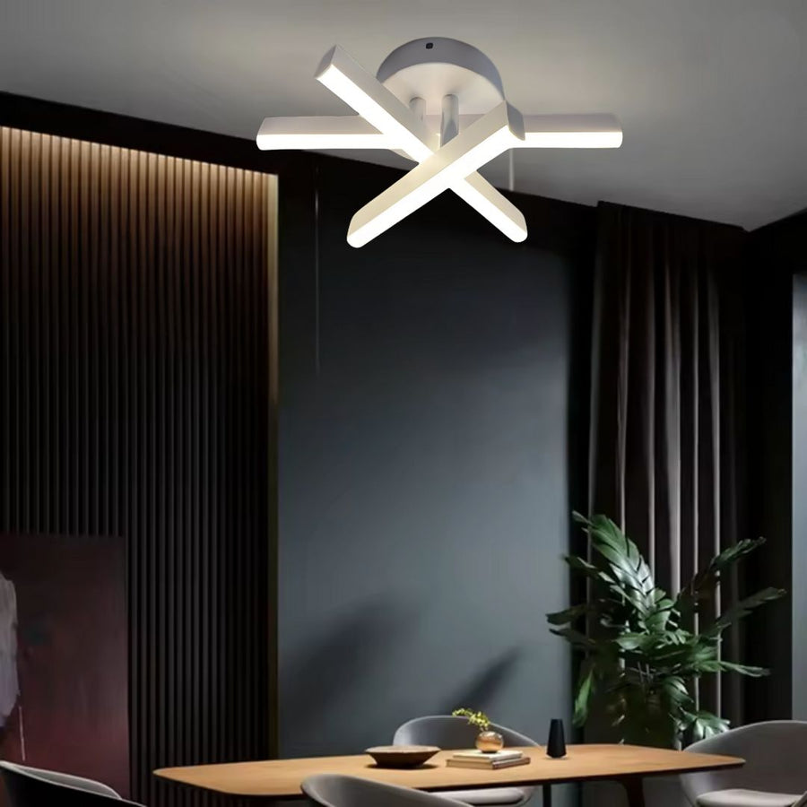 Πολυέλαιος LED Diego, 18W, Λευκό, Μεταλλικό, Κρύο/Ζεστό/Ουδέτερο φως