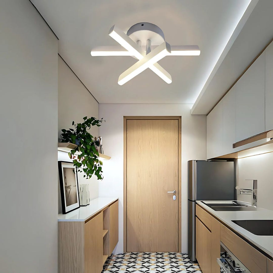 Πολυέλαιος LED Diego, 18W, Λευκό, Μεταλλικό, Κρύο/Ζεστό/Ουδέτερο φως