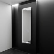 Mirror LED ορθογώνιο 45x140cm GIULIA Sensor Radar Marcello Dishantic Clock System