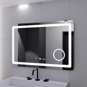 Mirror LED ορθογώνιο 90x60cm Souverain Motionglow Marcello Αποστολής Σύστημα απόρριψης ρολογιού