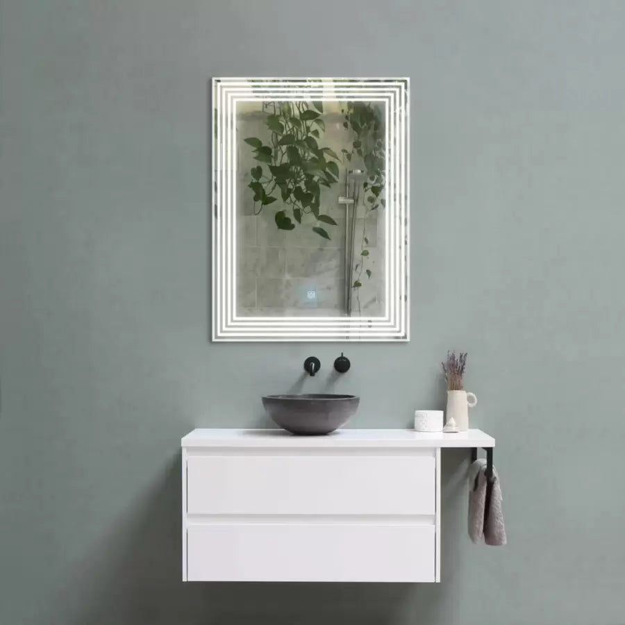 Mirror LED Touch 60x80 cm Συλλογή Marcello Funghi