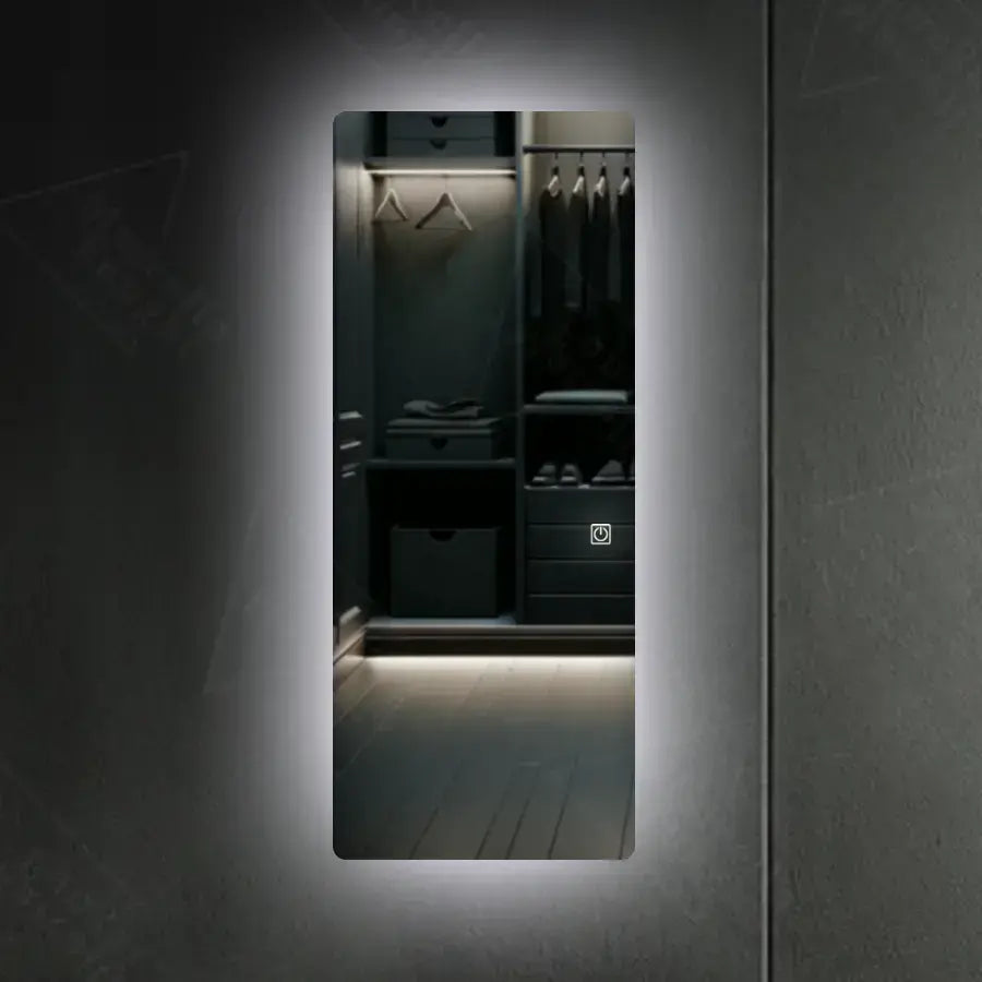 Ορθογώνιο καθρέφτη LED 60x150cm Marcello Touch Dressing Quarzo