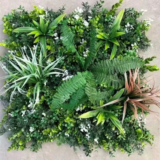 Τεχνητό πάνελ 50x50cm πράσινο