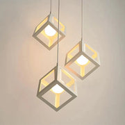 Lustra Cub, Struktur Cluster, 3xe27, White, Metal
