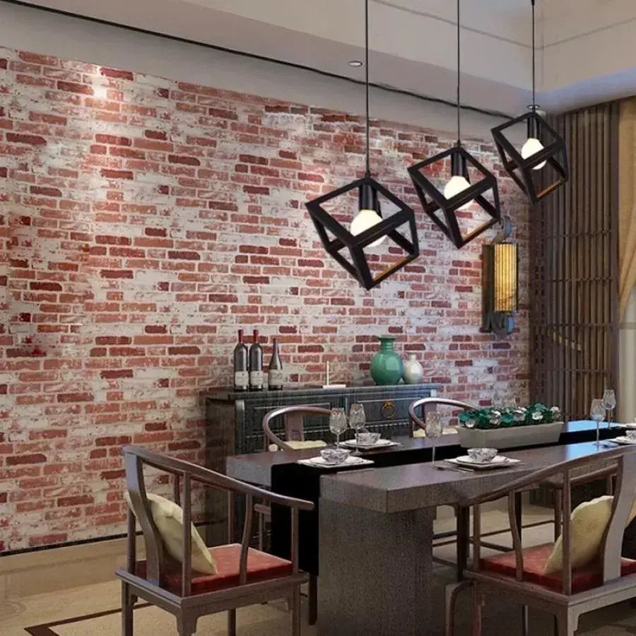 Lustrum Cub Σχήμα, Struktur Linear Trio, 3x E27, Black, Metal