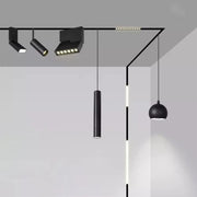 Μαγνητικό εκκρεμές LED, 7W, ουδέτερο φως, μαύρο