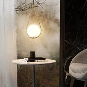 Lust Loft Haven, 1x E27, χρυσό λευκό, μέταλλο, ρυθμιζόμενο ύψος