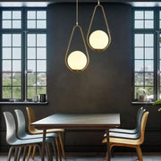 Lust Loft Haven, 1x E27, χρυσό λευκό, μέταλλο, ρυθμιζόμενο ύψος