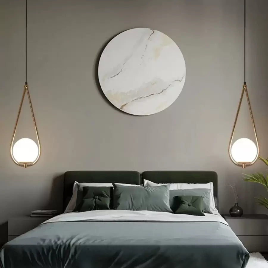 Lust Loft Haven, 1x E27, χρυσό λευκό, μέταλλο, ρυθμιζόμενο ύψος