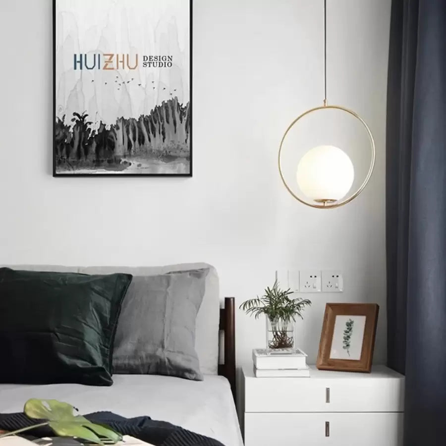 Lust Loft Terrace, 1x E27, χρυσό λευκό, μέταλλο, ρυθμιζόμενο ύψος