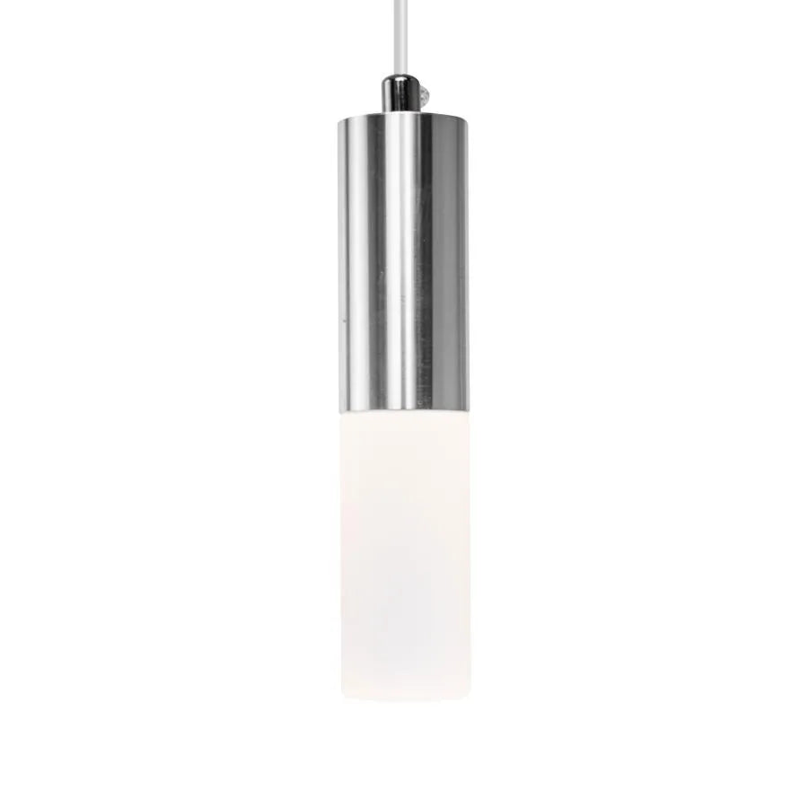 Neptunia Pendulum, 6W, κρύο/ζεστό/ουδέτερο φως, χρώμιο, μέταλλο και γυαλί