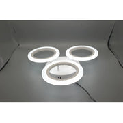 LED LED Crina, 24W, 3 κύκλοι, ουδέτερο φως, λευκό