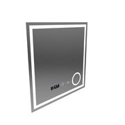 Mirror LED ορθογώνιο 60x60cm Souverain Motionglow Marcello Διάρυθμση του ρολογιού Ορόμετρο
