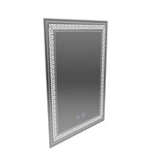 Rentagular LED Mirror 60x80cm Σύστημα απόψυξης Touch Touch Vivido