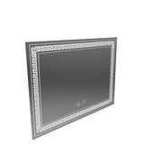 Mirror LED ορθογώνιο 80x60cm Vorice Touch System Disabling