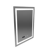 Ορθογώνιο καθρέφτη LED 60x80cm Verite Motionglow Marcellow Dimable Clock System