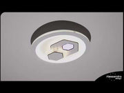 LED LED Kathleen, 16W, Hot/Neutral Light/RGB, White