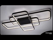 LED Lulus με αναδιαμορφωμένο άξονα 96W Dimable Black