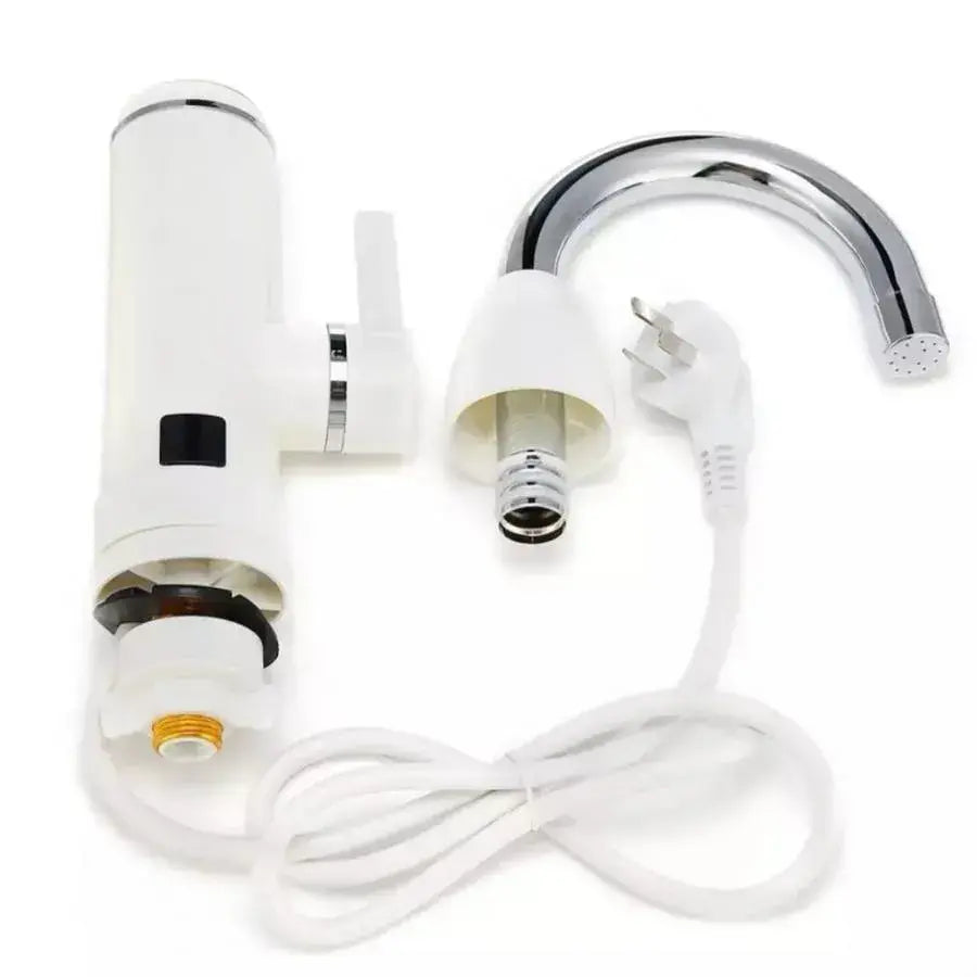 Instant Electric Tap για ζεστό νερό, οθόνη LCD, White, LZ-501x