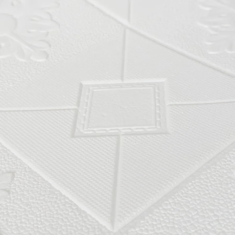 Σετ 10δ Self -Adshesive 3D Soft Foam, 70cmx70cmx2mm, White