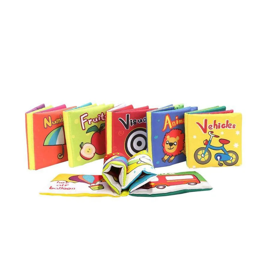 Ρυθμίστε 6 κάρτες σε κλωστοϋφαντουργία με οχήματα, γεωμετρικά σχήματα, οπτικές εικόνες, αριθμούς, ζώα και φρούτα, 6 τεμάχια, κλωστοϋφαντουργικά