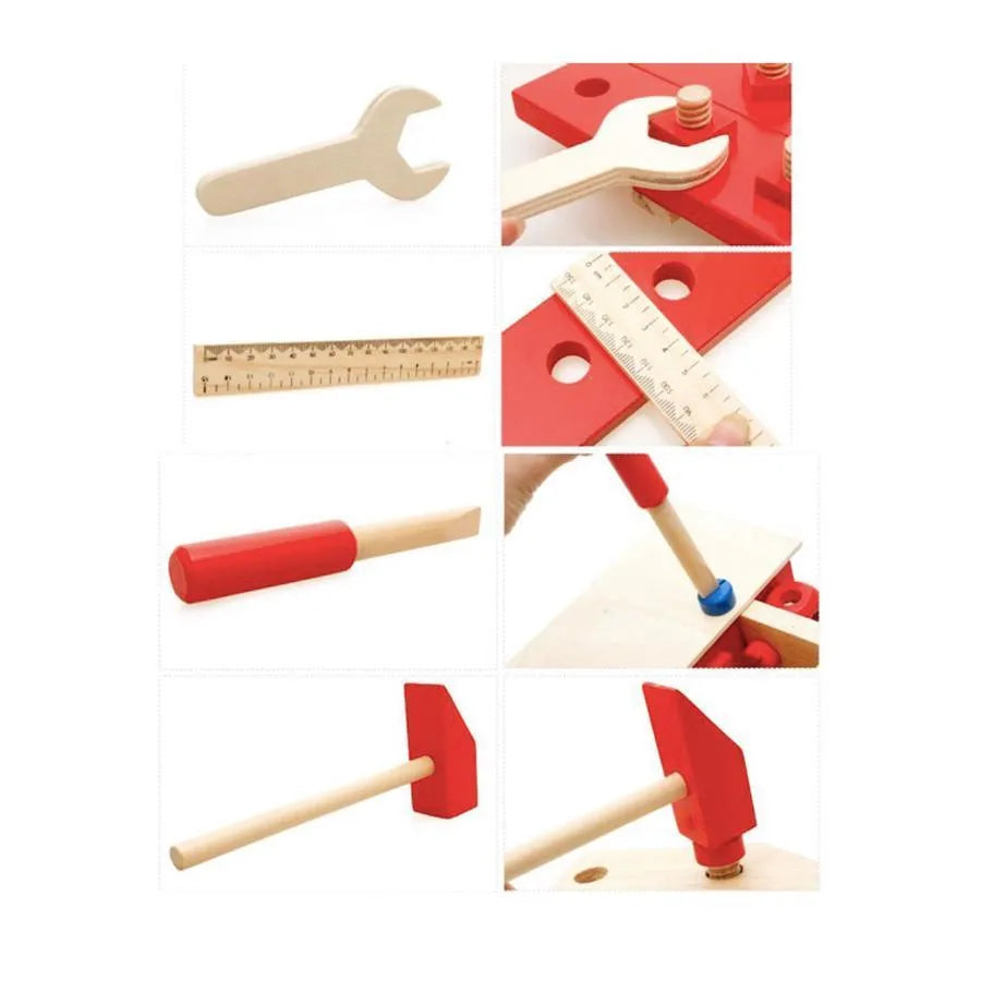 Πληκτρολογήστε παιχνίδι παιχνιδιών μικρών καρέκλες, 48 κομμάτια, ξύλο