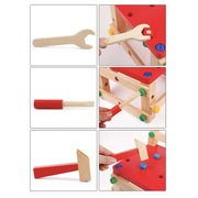 Πληκτρολογήστε παιχνίδι παιχνιδιών μικρών καρέκλες, 48 κομμάτια, ξύλο