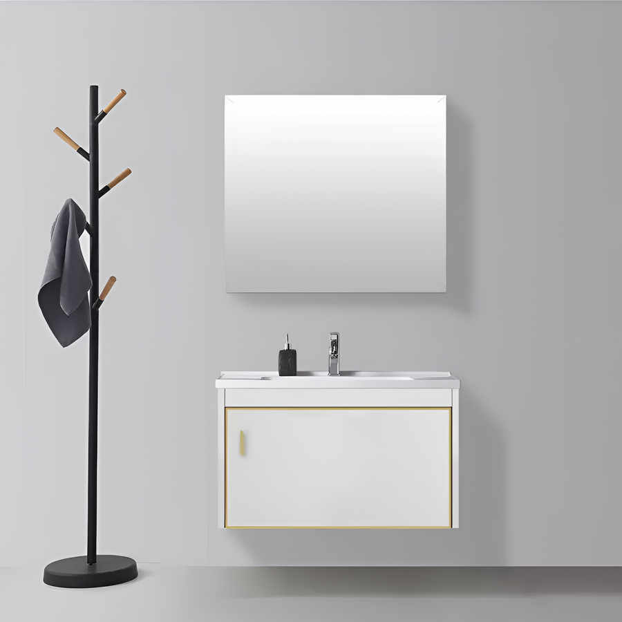 Σετ επίπλων μπάνιου, White, PVC, T356/40