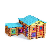 Νοσοκομείο τύπου παζλ, 240 κομμάτια, πολύχρωμα, ξύλο