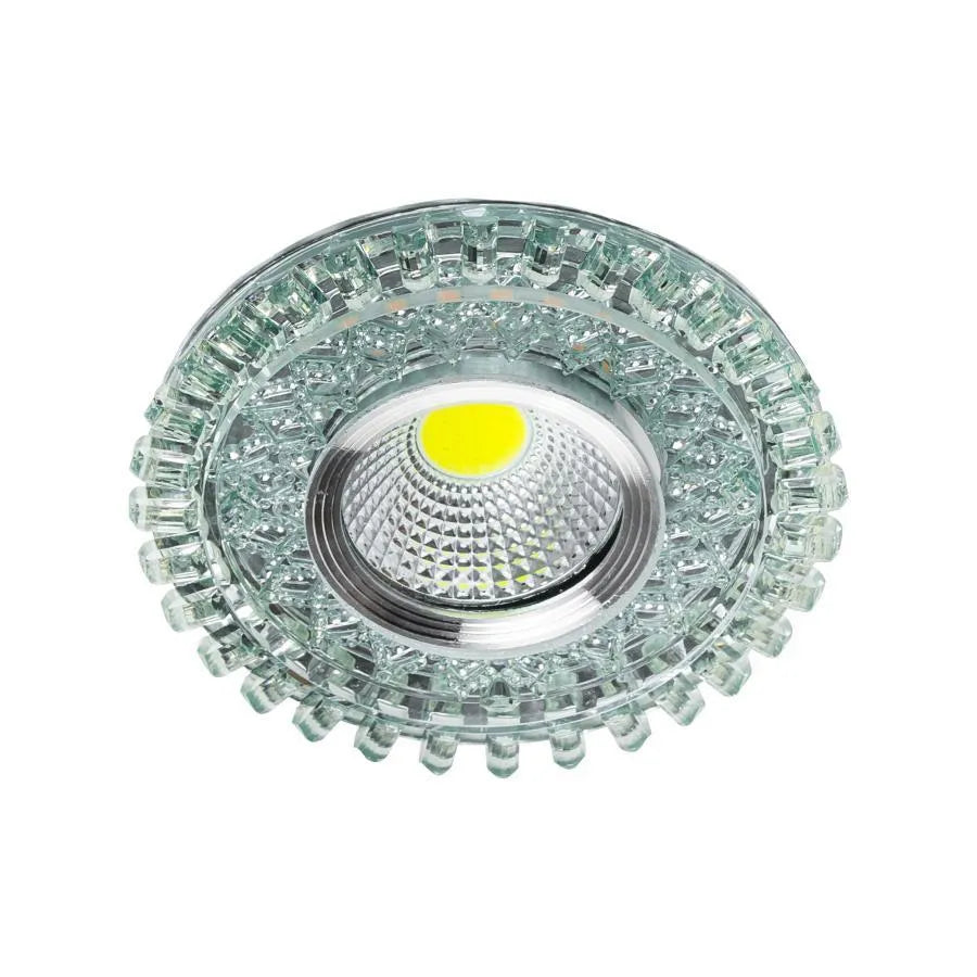 LED SPOT, 5W, στρογγυλό, 6000k, μοβ φως