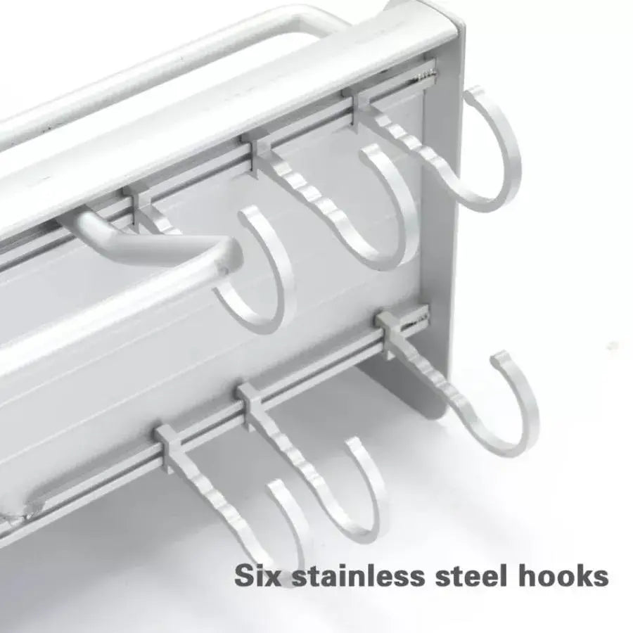 Μεταλλική υποστήριξη για σκεύη κουζίνας, σατέν, μέταλλο