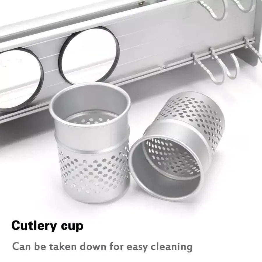 Μεταλλική υποστήριξη για σκεύη κουζίνας, σατέν, μέταλλο