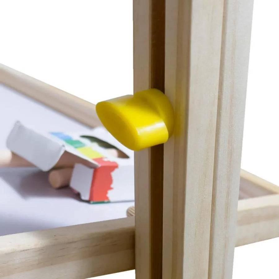 Πολυλειτουργικό σχολικό συμβούλιο για ζωγραφική, 12 έγχρωμες, ξύλο και πλαστικό