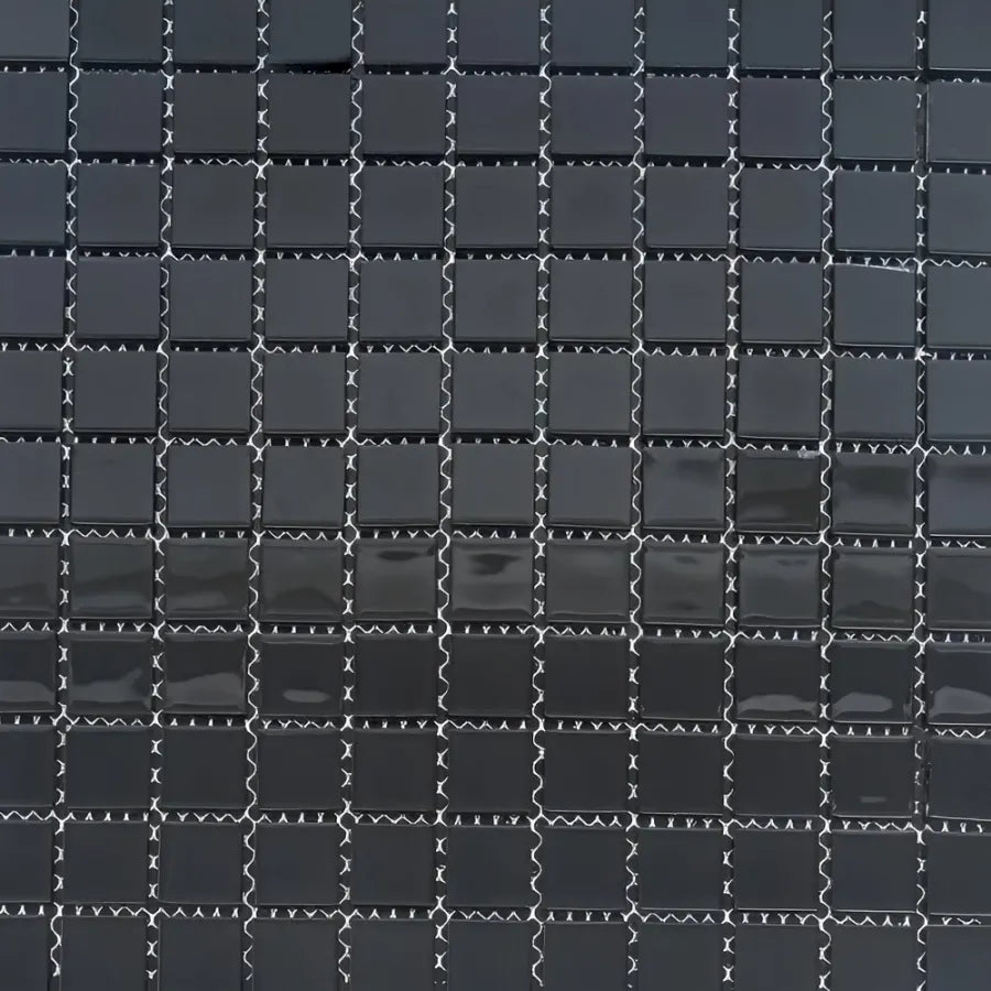 Αυτοεξελιαστική 3D ταπετσαρία, 30 cm*30 cm*0.3cm, γυαλί, μαύρο