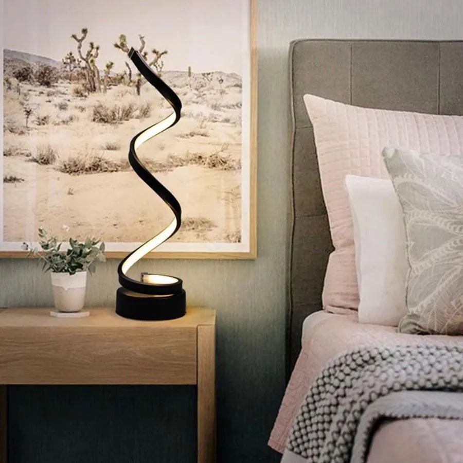 LED LED LAMP 38W, σιλικόνη και μέταλλο, μαύρο