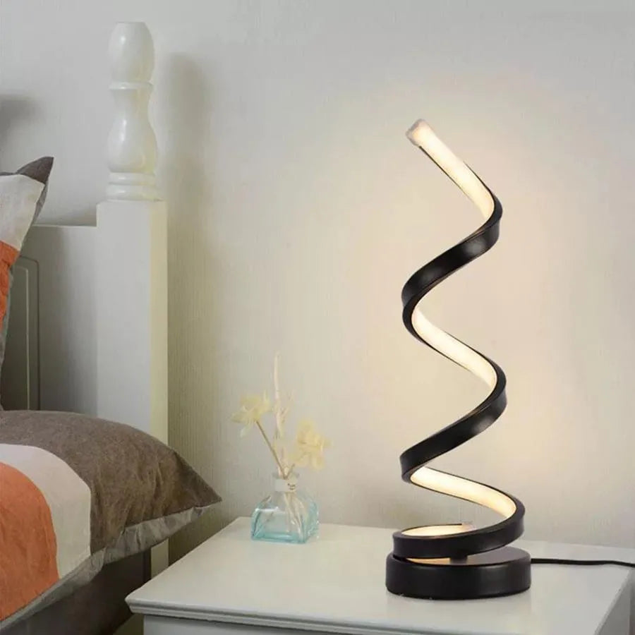 LED LED LAMP 38W, σιλικόνη και μέταλλο, μαύρο