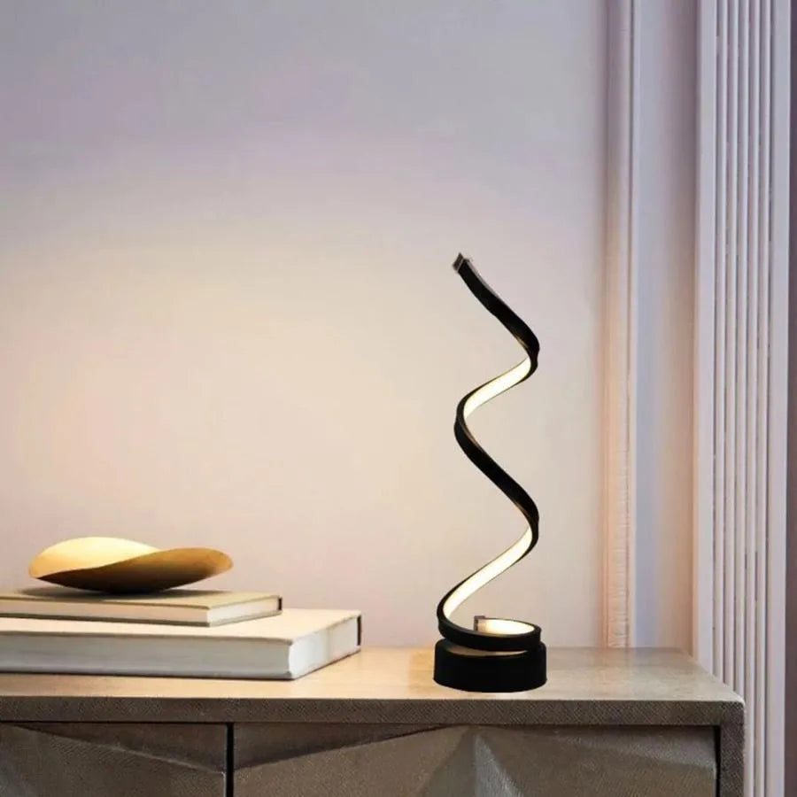LED LED LAMP 38W, σιλικόνη και μέταλλο, μαύρο