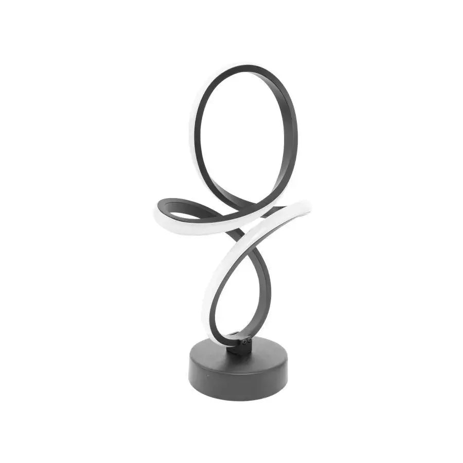 LED LAMP CECIA 30W ΠΛΕΥΡΟ/HOT/HOT/NEUTRAL Black Metal