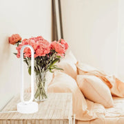 LED Creatoris Lamp, 30W, κρύο/ζεστό/ουδέτερο φως, μέταλλο και ακρυλικό, λευκό