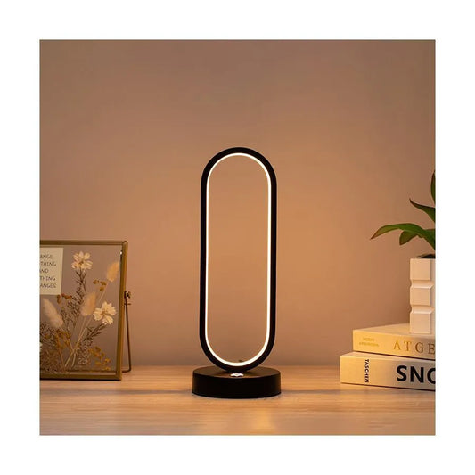 LED Creatoris Lamp, 30W, κρύο/ζεστό/ουδέτερο φως, μέταλλο και ακρυλικό, μαύρο