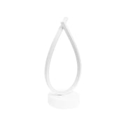 LED Genesis Lamp, 28W, κρύο/ζεστό/ουδέτερο φως, μέταλλο και ακρυλικό, λευκό