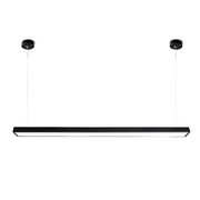 Lustra LED suspendata DARIN, 23W, Inaltime Reglabila, Lumina Rece, Negru