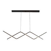 LED LED Nancy, 72W, Acrylic, Black